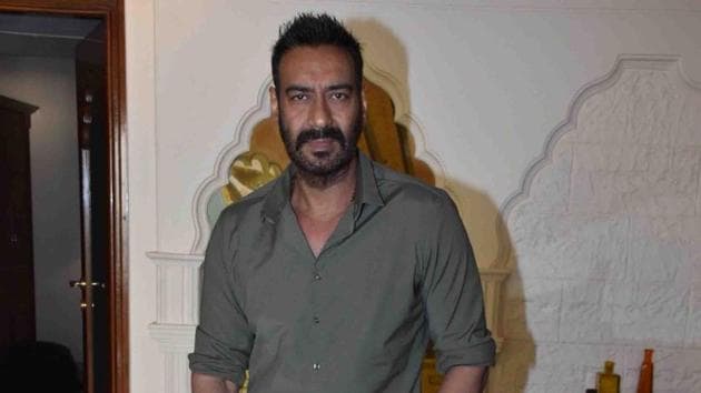 Ajay Devgn during a press conference regarding his upcoming film Total Dhamaal in Mumbai on February 14, 2019.(IANS)