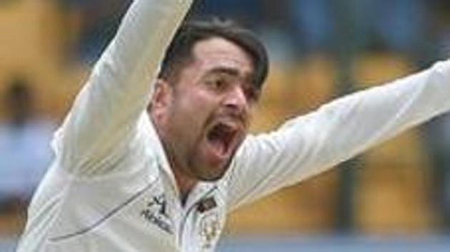 File image of Rashid Khan.(PTI)