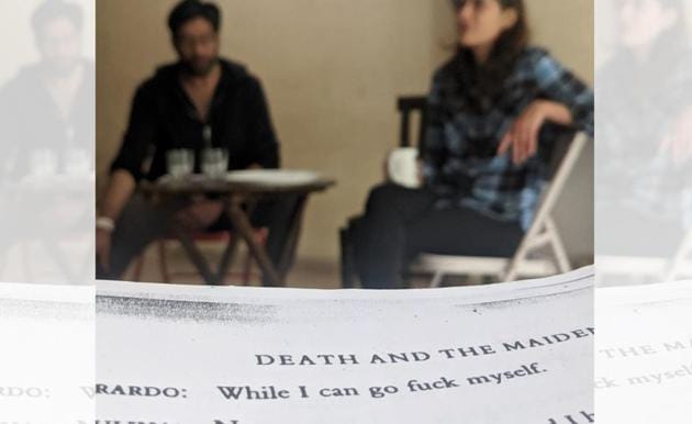 Rehearsals of Death and the Maiden are on in full swing