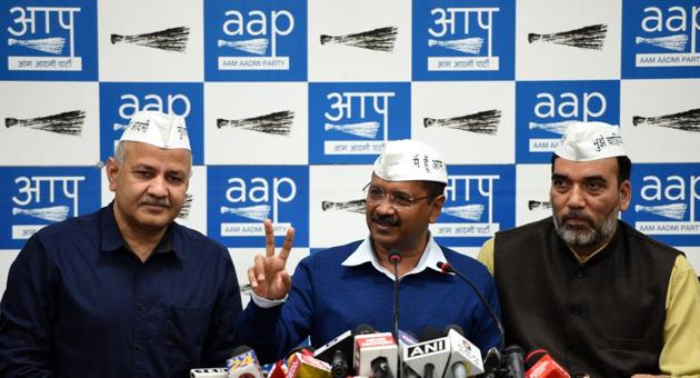 In 2014 lok sabha polls, almost all AAP candidates had lost their deposit in Uttar Pradesh. (HT File Photo) In 2014 lok sabha polls, almost all AAP candidates had lost their deposit in Uttar Pradesh. (HT File Photo)