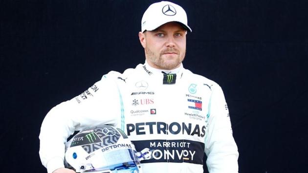 Mercedes' Valtteri Bottas poses for a photo. (REUTERS) Mercedes' Valtteri Bottas poses for a photo. (REUTERS)