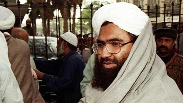 Jaish-e-Mohammad chief Masood Azhar travelled to the African and Gulf countries as well as the UK between 1990 and 1993 to collect donations for jihad in Kashmir, Afghanistan and Somalia, a dossier on the terror mastermind that has been handed over to Pakistan by India says.(AP File Photo)