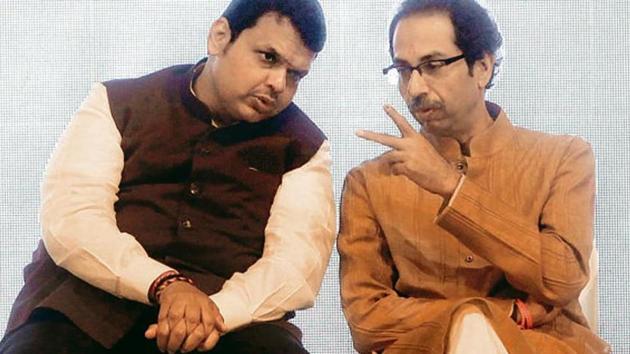 The saffron alliance won 42 of the 48 Lok Sabha seats in the 2014 general polls (the BJP won 23 seats on its own), an unprecedented win that reduced the then ruling parties to single digits (FILE) The saffron alliance won 42 of the 48 Lok Sabha seats in the 2014 general polls (the BJP won 23 seats on its own), an unprecedented win that reduced the then ruling parties to single digits (FILE)
