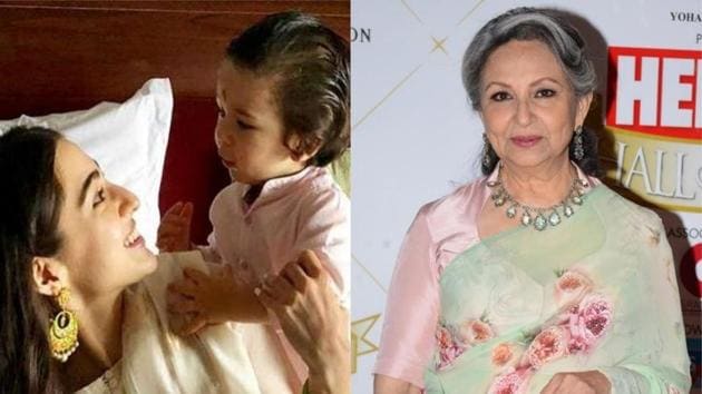 Sharmila Tagore was asked about paparazzi obsession with her grandson Taimur at an event. Sharmila Tagore was asked about paparazzi obsession with her grandson Taimur at an event.