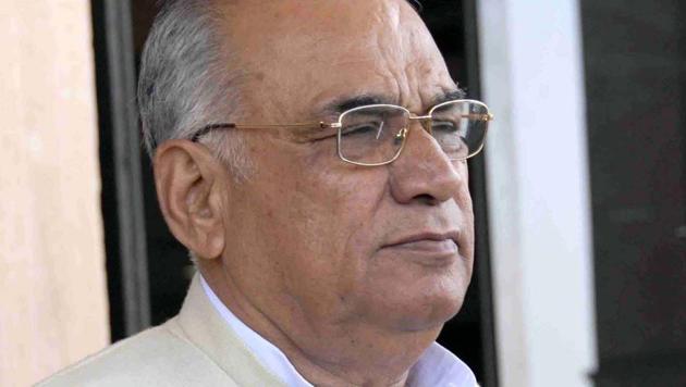Col. Sonaram Chaudhary is the BJP Member of Parliament from Barmer Lok Sabha constituency in Rajasthan. (HT File Photo) Col. Sonaram Chaudhary is the BJP Member of Parliament from Barmer Lok Sabha constituency in Rajasthan. (HT File Photo)
