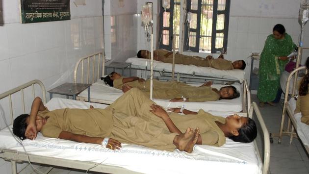 India’s government spending on health in 2015-16 was 1.17% of the gross domestic product, according to a Union ministry report. The government wants to improve the expenditure to 2.5% by 2025 to meet Sustainable Development Goals. The union ministry of statistics and programme implementation (MoSPI) released the National Indicator Framework Baseline Report that includes 41 indicators to track the country’s health and well-being. (Sakib Ali / HT Archive) 