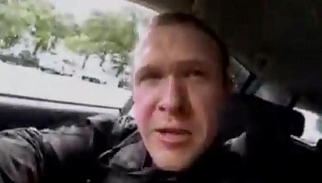 A still image taken from video circulated on social media, apparently taken by a gunman and posted online live as the attack unfolded, shows him driving in Christchurch, New Zealand on Friday. (REUTERS FILE PHOTO) A still image taken from video circulated on social media, apparently taken by a gunman and posted online live as the attack unfolded, shows him driving in Christchurch, New Zealand on Friday. (REUTERS FILE PHOTO)