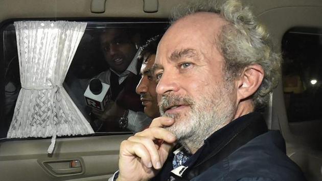 Agusta Westland scam accused middleman Michel Christian(PTI file photo)