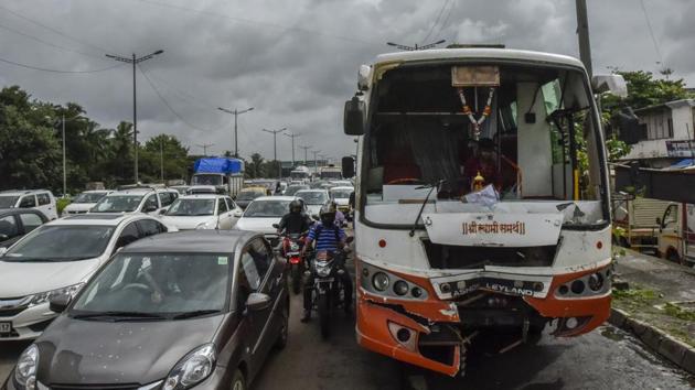 The EEH connector will cut travel time between BKC and Chunabhatti by 30 minutes (HT Photo) The EEH connector will cut travel time between BKC and Chunabhatti by 30 minutes (HT Photo)