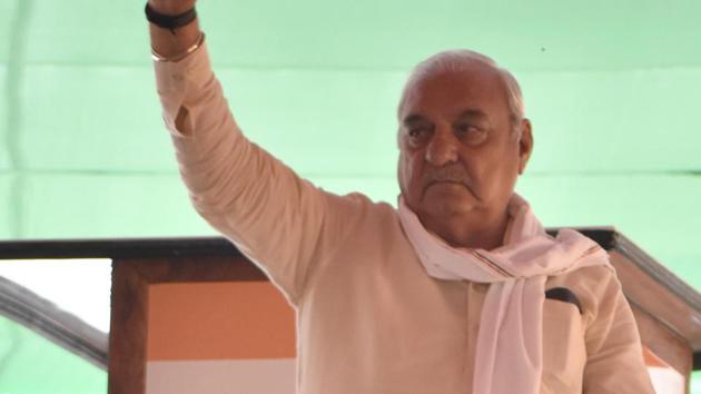 Bhupinder Singh Hooda, the former chief minister, had been overlooked by the Congress high command for the post of Haryana Congress president. (HT File Photo) Bhupinder Singh Hooda, the former chief minister, had been overlooked by the Congress high command for the post of Haryana Congress president. (HT File Photo)