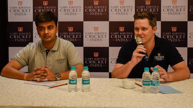 Anand Mittal (left) and Ryan Van Neikerk address the media at Ramee Grand, Shivajinagar, on Monday. (SANKET WANKHADE/HT PHOTO) Anand Mittal (left) and Ryan Van Neikerk address the media at Ramee Grand, Shivajinagar, on Monday. (SANKET WANKHADE/HT PHOTO)