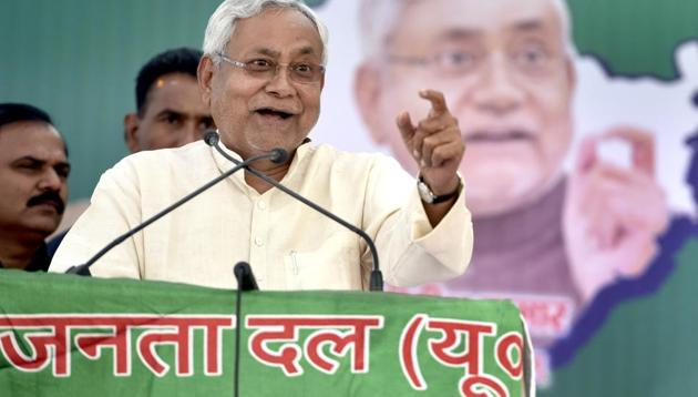 The workers, particularly the booth managers and the booth brigades, see the act as a surrender to the JD(U) and chief minister Nitish Kumar’s demand of JD(U) contesting from an equal number of seats in the 2019 Lok Sabha polls. (Sushil Kumar/HT PHOTO) The workers, particularly the booth managers and the booth brigades, see the act as a surrender to the JD(U) and chief minister Nitish Kumar’s demand of JD(U) contesting from an equal number of seats in the 2019 Lok Sabha polls. (Sushil Kumar/HT PHOTO)