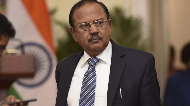 National Security Adviser Ajit Doval.(Vipin Kumar/HT PHOTO)