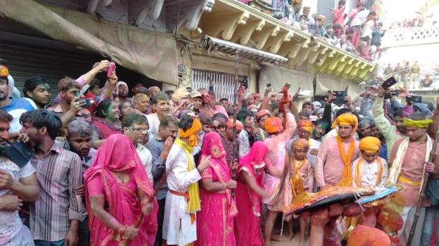 Barsana Holi (HT File) Barsana Holi (HT File)