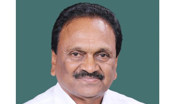Gokaraju Gangaraju of the BJP won the Narsapuram Lok Sabha seat in 2014 but won’t be contesting the 2019 elections.(HT PHOTO)