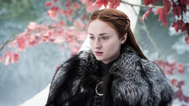 Sophie Turner has played Sansa Stark for nine years on Game of Thrones.