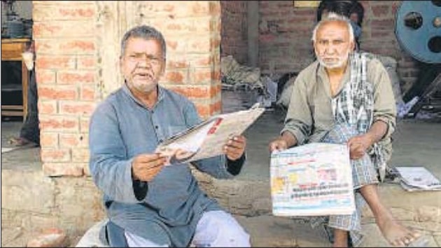 In Gaya’s Dumri, Mohammed Anwar (left) runs a small business and blames Narendra Modi for “disrupting livelihoods”. (HT Photo) In Gaya’s Dumri, Mohammed Anwar (left) runs a small business and blames Narendra Modi for “disrupting livelihoods”. (HT Photo)