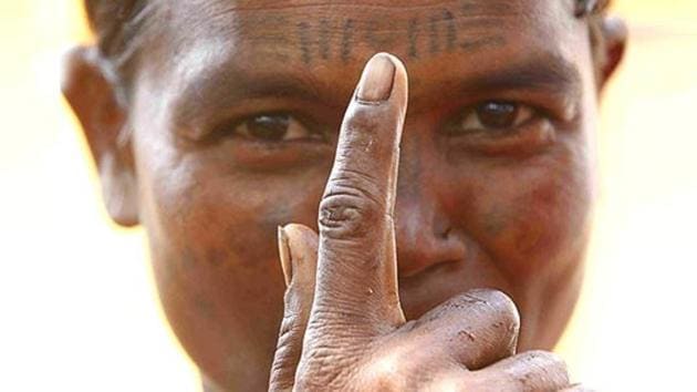 Madhya Pradesh goes to polls in four phases for its 29 Lok Sabha seats.(Anshuman Poyrekar/HT photo)
