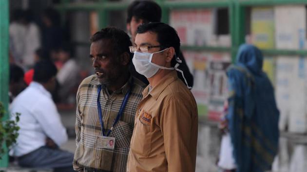 Two residents succumbed to complications arising from H1N1 influenza this month, taking the death toll from the disease this year to five, the district health department confirmed on Wednesday. (Photo by Parveen Kumar/Hindustan Times)