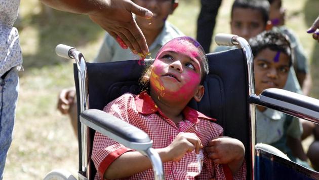 Holi is a famous Hindu festival that is celebrated in every part of India with utmost joy and enthusiasm. (RAHUL RAUT/Ht PHOTO) 