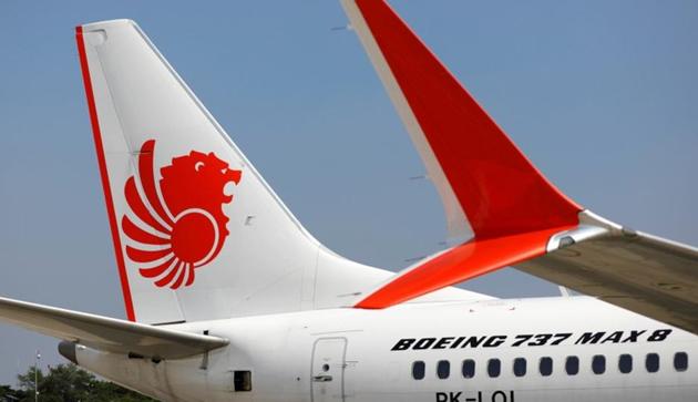 Lion Air's Boeing 737 Max 8 airplane is parked on the tarmac of Soekarno Hatta International airport near Jakarta, Indonesia, on March 15.(REUTERS)