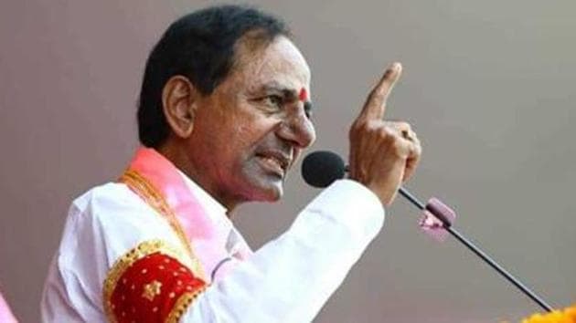 Telanagana CM and TRS chief K Chandrashekar Rao released the list of his party candidates for the Lok Sabha election on March 21. (HT File Photo) Telanagana CM and TRS chief K Chandrashekar Rao released the list of his party candidates for the Lok Sabha election on March 21. (HT File Photo)