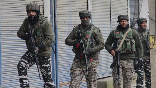At least five militants, including two of the Jaish-e-Mohammed, have been killed in the last 24 hours by security forces in three districts of the Kashmir valley, Indian Army and police officials said on Friday. Two of the militants were killed in Baramulla’s Kalantara Payeen, another two in Hajin in north Bandipora and one in Shopian. (Mohammad Waseem / ANI File) At least five militants, including two of the Jaish-e-Mohammed, have been killed in the last 24 hours by security forces in three districts of the Kashmir valley, Indian Army and police officials said on Friday. Two of the militants were killed in Baramulla’s Kalantara Payeen, another two in Hajin in north Bandipora and one in Shopian. (Mohammad Waseem / ANI File)