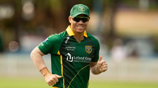 File image of David Warner. (AFP) File image of David Warner. (AFP)