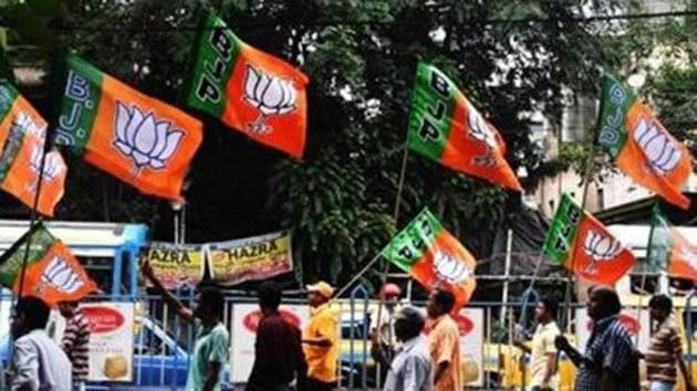 Activists from the BJP shout slogans in support of the publication of the first complete draft of NRC during a rally in Kolkata on August 2, 2018. (AFP File Photo) Activists from the BJP shout slogans in support of the publication of the first complete draft of NRC during a rally in Kolkata on August 2, 2018. (AFP File Photo)