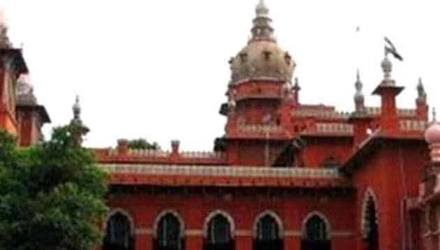A file photo of Madras high court(PTI)