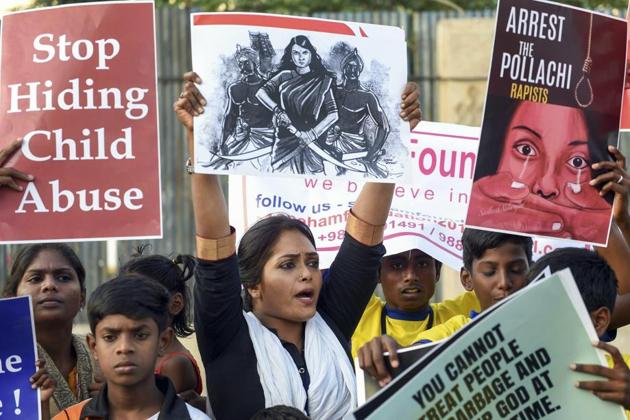 Telugu Open Sex Village Gang Rapes - Political storm brews over Pollachi scandal | Latest News India - Hindustan  Times