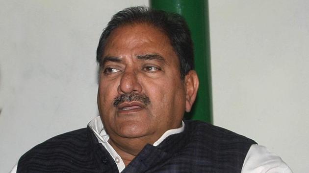 The Indian National Lok Dal (INLD) leader Abhay Chautala on Saturday sent his resignation to Haryana assembly speaker and sought disqualification of five MLAs for anti-party activities. Photo by Manoj Dhaka/HindustanTimes