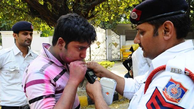 The Delhi Traffic Police data shows that as compared to last year, this year, the number of fatal accidents on Holi were down to half. (HT Photo) The Delhi Traffic Police data shows that as compared to last year, this year, the number of fatal accidents on Holi were down to half. (HT Photo)