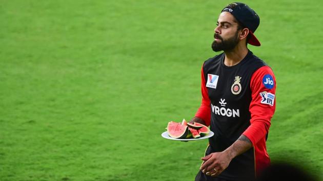 Royal Challengers Bangalore (RCB) skipper Virat Kohli during a practice session ahead of IPL 2019, in Chennai, Tamil Nadu. (R Senthil Kumar / PTI) 