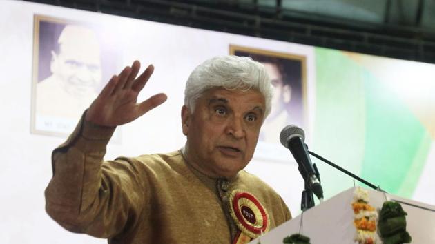 Javed Akhtar had tweeted that he was shocked to spot his name in the credits of PM Narendra Modi biopic trailer.(IANS) Javed Akhtar had tweeted that he was shocked to spot his name in the credits of PM Narendra Modi biopic trailer.(IANS)