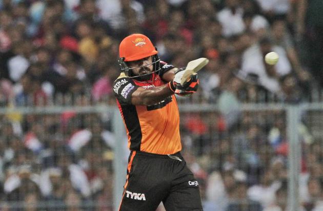 Vijay Shankar helped SRH reach 181/3 with an innings of 40 runs from 24 balls. (AP) Vijay Shankar helped SRH reach 181/3 with an innings of 40 runs from 24 balls. (AP)
