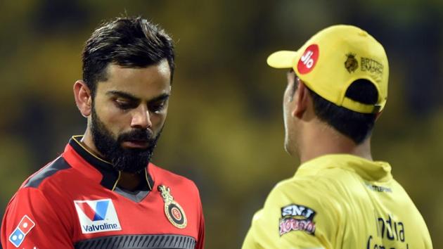 File image of MS Dhoni and Virat Kohli.(PTI) File image of MS Dhoni and Virat Kohli.(PTI)