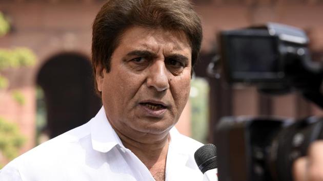 Raj Babbar (Sonu Mehta/HT PHOTO) Raj Babbar (Sonu Mehta/HT PHOTO)