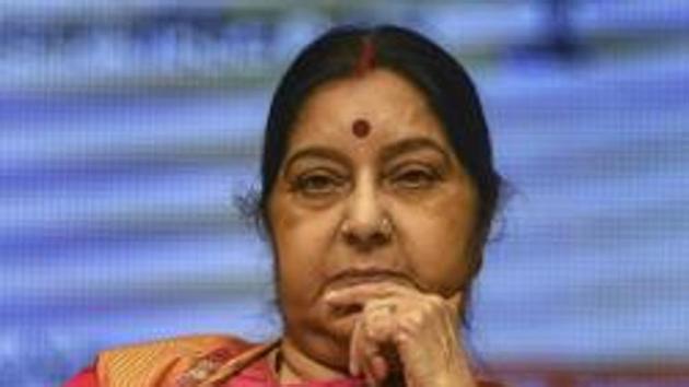 External Affairs Minister Sushma Swaraj has sought details from the Indian envoy in Pakistan into the reported abduction of two Hindu teenaged girls and their forcible conversion to Islam on the eve of Holi in Sindh province.(PTI)