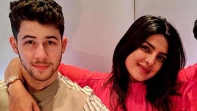 Priyanka Chopra poses with Nick Jonas in a new Instagram picture.