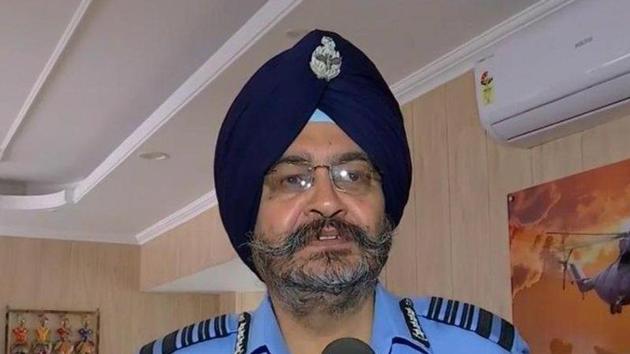 IAF chief BS Dhanoa said Rafale jets will ensure the deterrence of India’s air defence increases manifold.(ANI/Twitter)