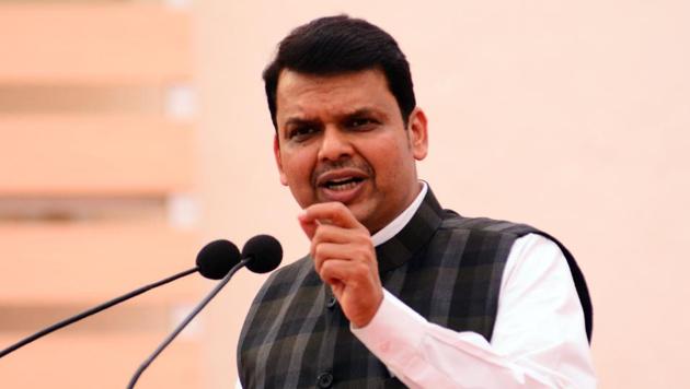 Pune, India - Feb. 21, 2018:Devendra Fadnavis,Chief Minister of Maharashtra speaks during the inaugural function of SYMBHAV, an annual function of Symbiosis College in Pune, India, on Wednesday, February 21, 2018. (Photo by ) (Shankar Narayan/HT File PHOTO) Pune, India - Feb. 21, 2018:Devendra Fadnavis,Chief Minister of Maharashtra speaks during the inaugural function of SYMBHAV, an annual function of Symbiosis College in Pune, India, on Wednesday, February 21, 2018. (Photo by ) (Shankar Narayan/HT File PHOTO)