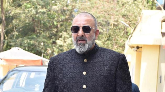 Sanjay Dutt at the teaser launch of Kalank.(IANS)