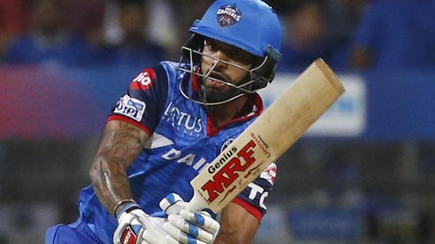Delhi Capitals Shikhar Dhawan bats during the IPL 2019. (AP) Delhi Capitals Shikhar Dhawan bats during the IPL 2019. (AP)