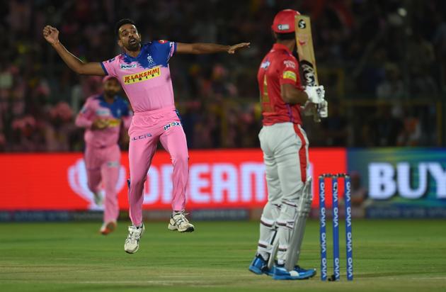 Dhawal Kulkarni got the Rajasthan Royals off to a good start with the wicket of KL Rahul. (AFP) Dhawal Kulkarni got the Rajasthan Royals off to a good start with the wicket of KL Rahul. (AFP)