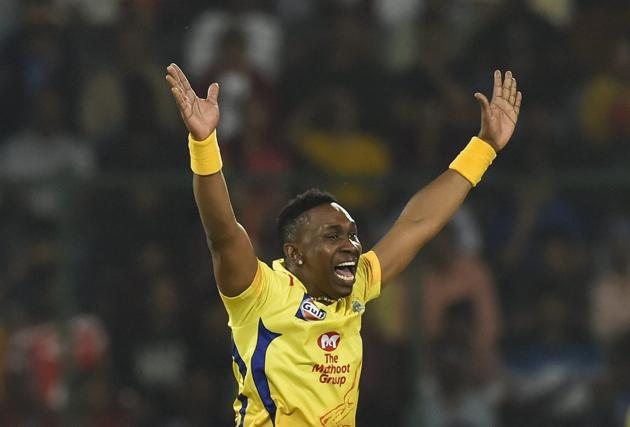 Dwayne Bravo bowled a brilliant spell in the death overs to help CSK restrict DC to 147/6. (PTI)