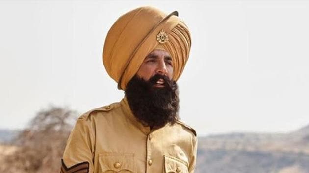 Kesari box office day 4: Akshay Kumar in a still from his latest film.