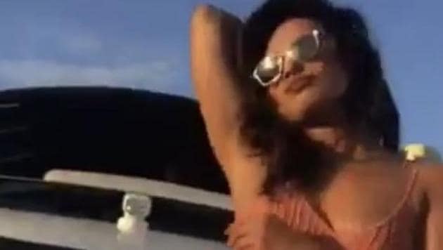 Priyanka Chopra dances to Bollywood songs with husband Nick Jonas in new parody videos. Priyanka Chopra dances to Bollywood songs with husband Nick Jonas in new parody videos.