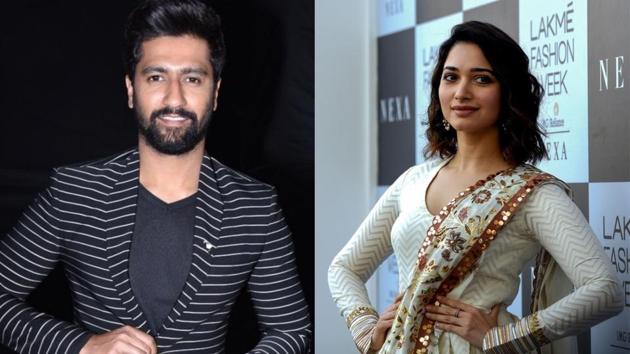 Tamannaah Bhatia said she would like to go on a date with Vicky Kaushal.(IANS/AFP)