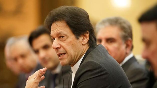 Imran Khan made the remarks during an interaction with the Pakistani media in Islamabad on Monday, when he blamed the Afghan government led by President Ashraf Ghani for the stalemate in talks with the Taliban.(Reuters)